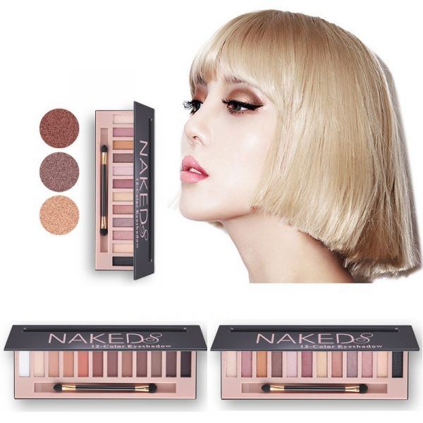 Paleta 12 cores Nakeds Matte à Prova D' Água