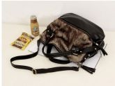 Bolsa modelo 2013 decoração em plumas (code B04)