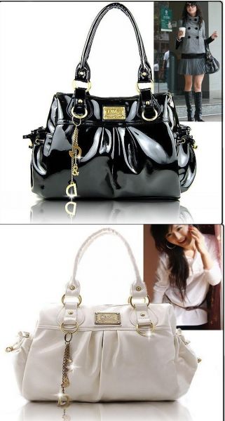 Bolsa modelo 2013, cores Preto e Branco (code B03)