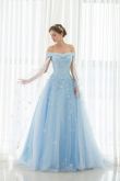 Vestido de Baile com Robe De Soirée modelo Huifany Bridal cod 03