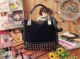 Bolsa Royal Camurça, Moda Punk Rock Coleção 2013 (Code Bo1)